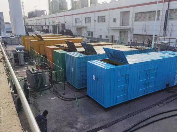 静安柴油发电机出租案例展示